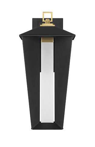 Andson LED Wall Sconce in Brass-Sand Black Mix Eurofase Canada