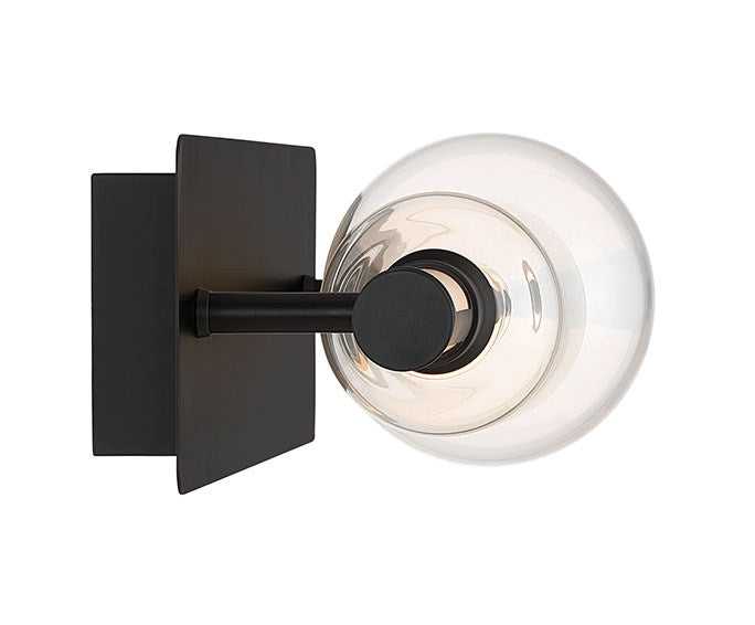 Lucent LED Vanity in Matte Black Eurofase Canada
