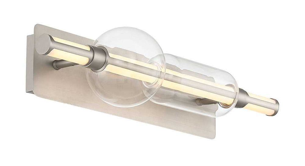 Lucent LED Vanity in Satin Nickel Eurofase Canada