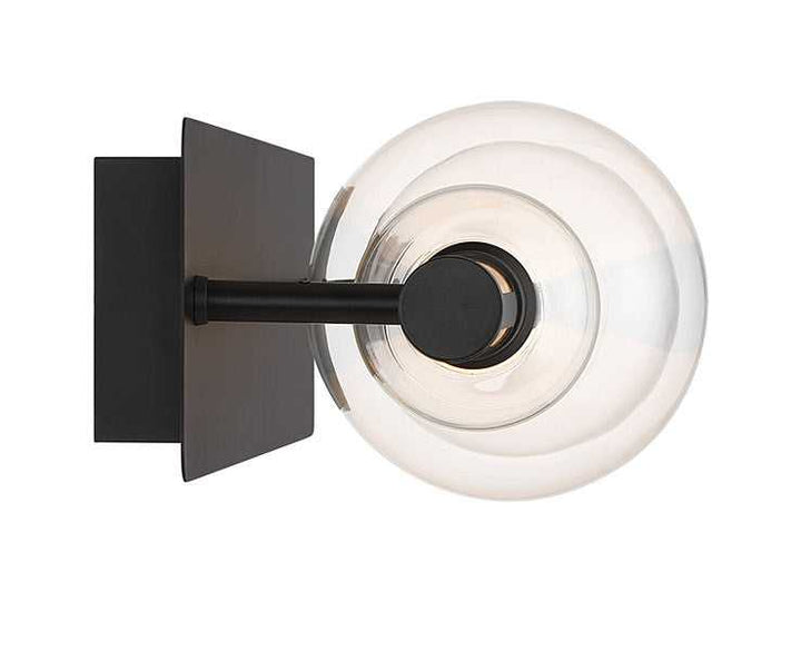 Lucent LED Vanity in Matte Black Eurofase Canada