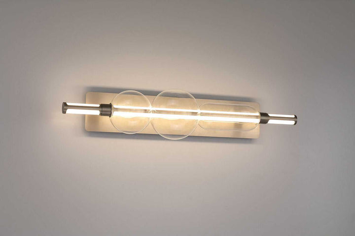 Lucent LED Vanity in Satin Nickel Eurofase Canada