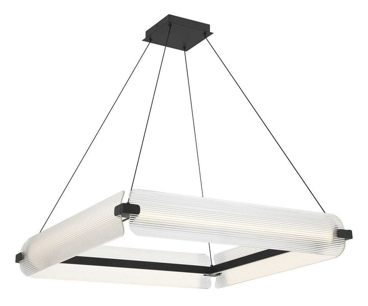 Neoness LED Chandelier in Matte Black Eurofase Canada