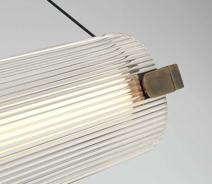 Neoness LED Chandelier in Weathered Brass Eurofase Canada