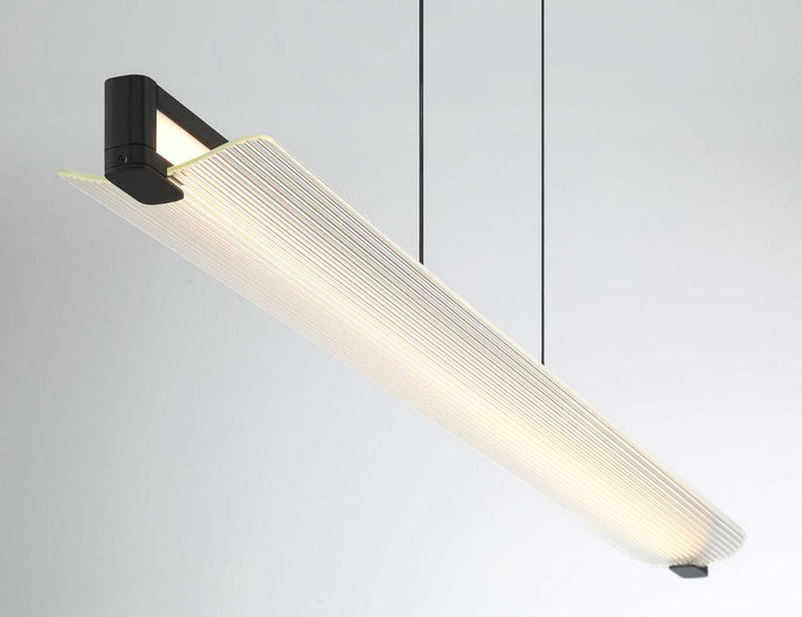 Neoness LED Linear Chandelier in Matte Black Eurofase Canada
