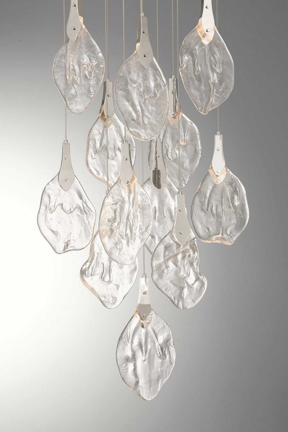 Jateo LED Chandelier in Polished Nickel Eurofase Canada