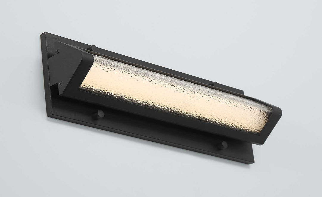 Hy50 LED Wall Sconce in Sand Black Eurofase Canada