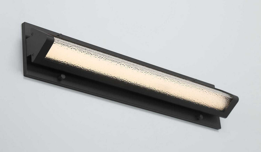 Hy50 LED Wall Sconce in Sand Black Eurofase Canada