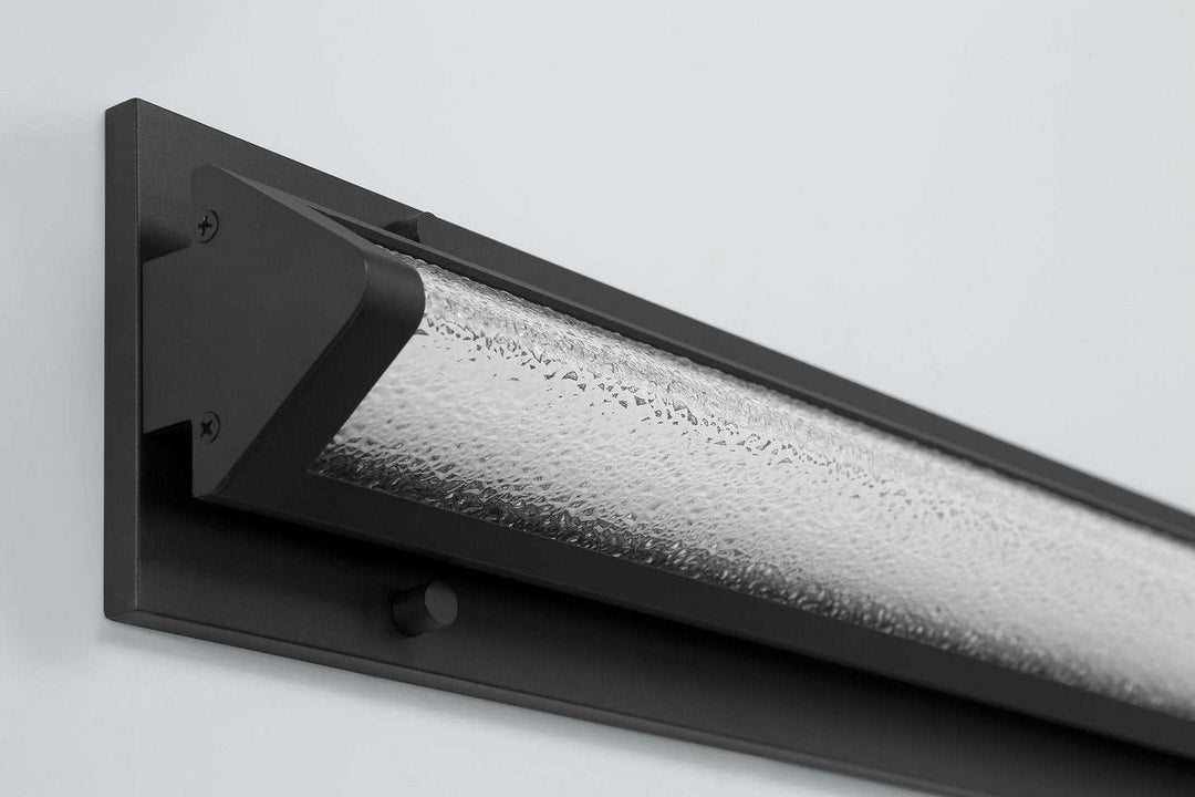 Hy50 LED Wall Sconce in Sand Black Eurofase Canada