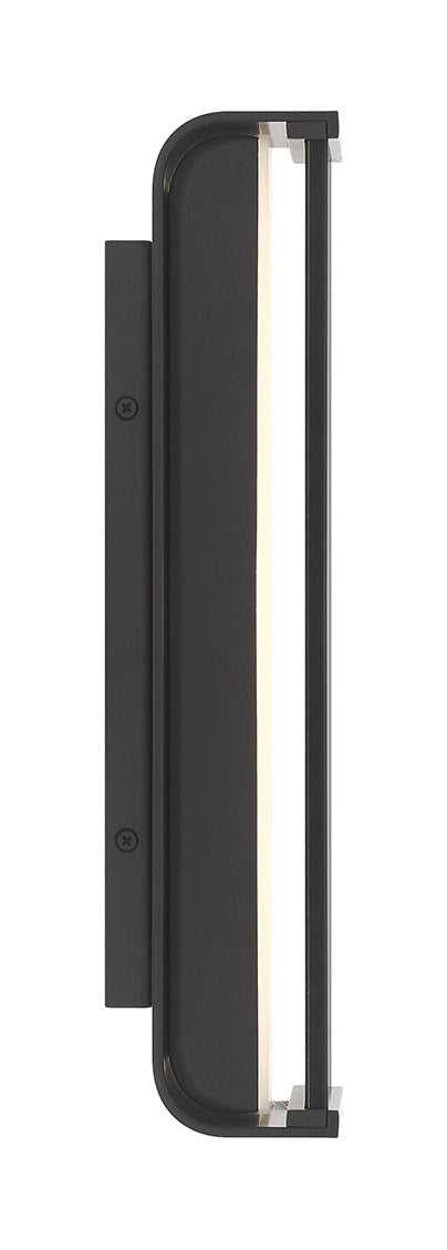 Dulton LED Wall Sconce in Matte Black Eurofase Canada