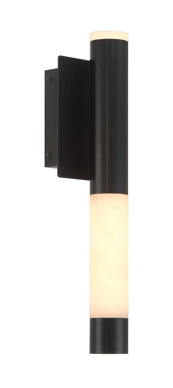 Ronda LED Wall Sconce in Matte Black Eurofase Canada