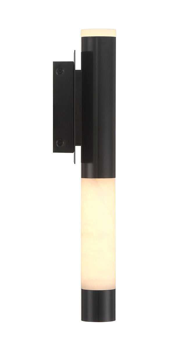 Ronda LED Wall Sconce in Matte Black Eurofase Canada