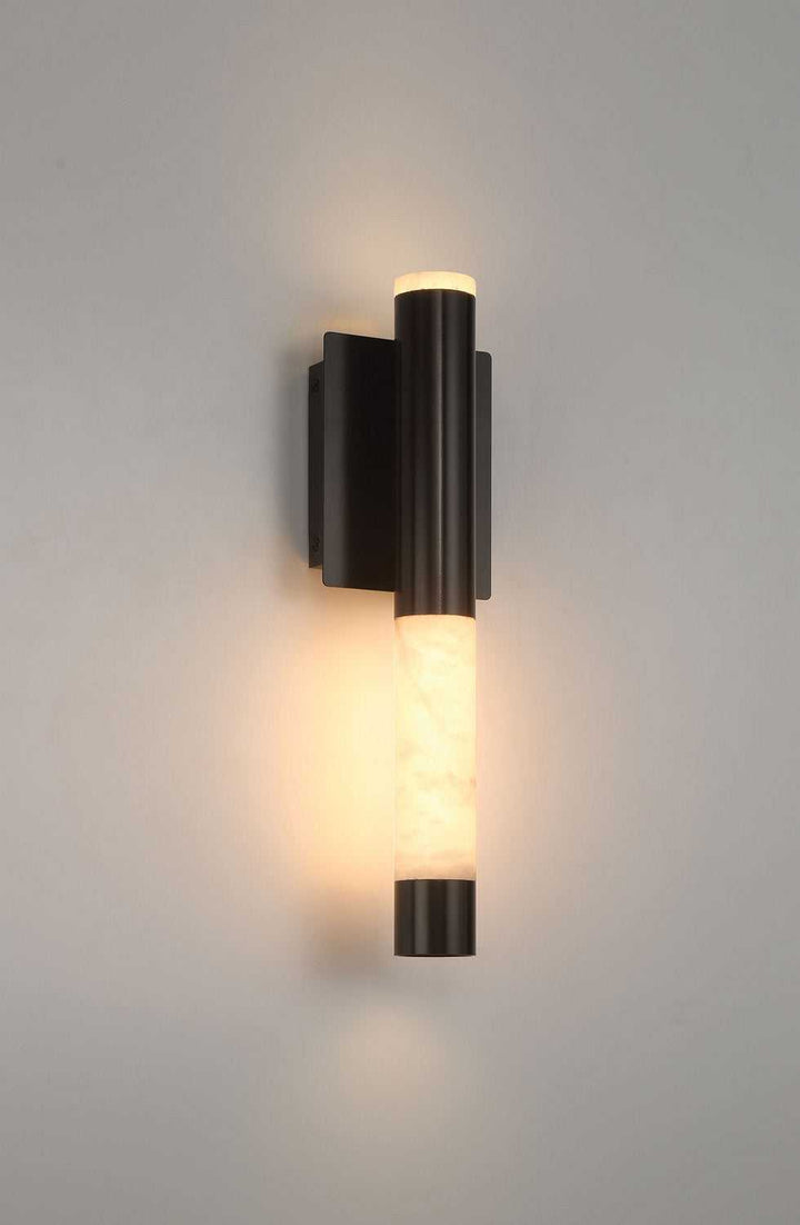 Ronda LED Wall Sconce in Matte Black Eurofase Canada