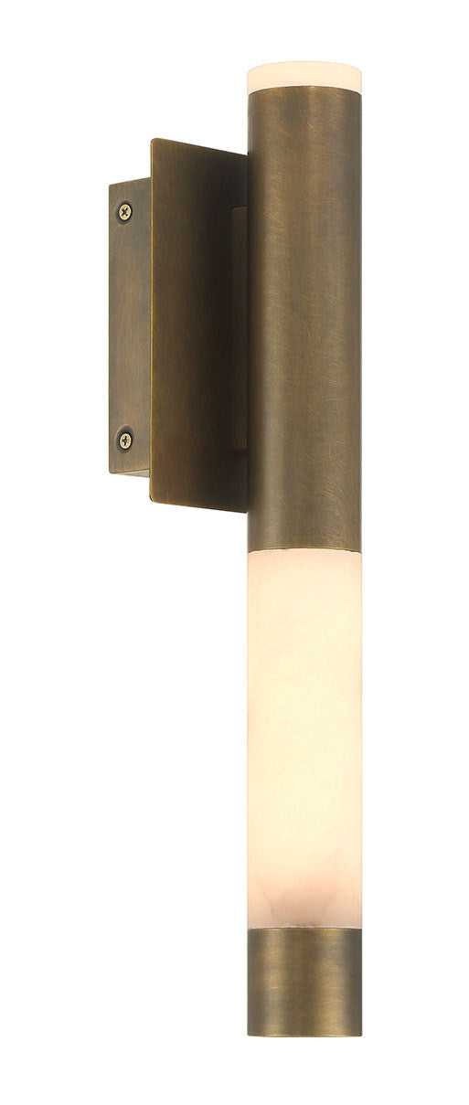 Ronda LED Wall Sconce in Weathered Brass Eurofase Canada