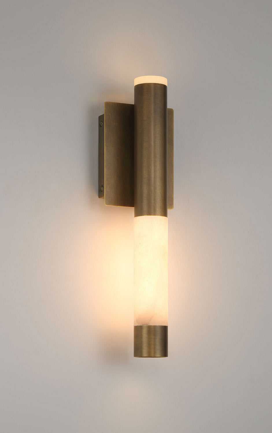 Ronda LED Wall Sconce in Weathered Brass Eurofase Canada