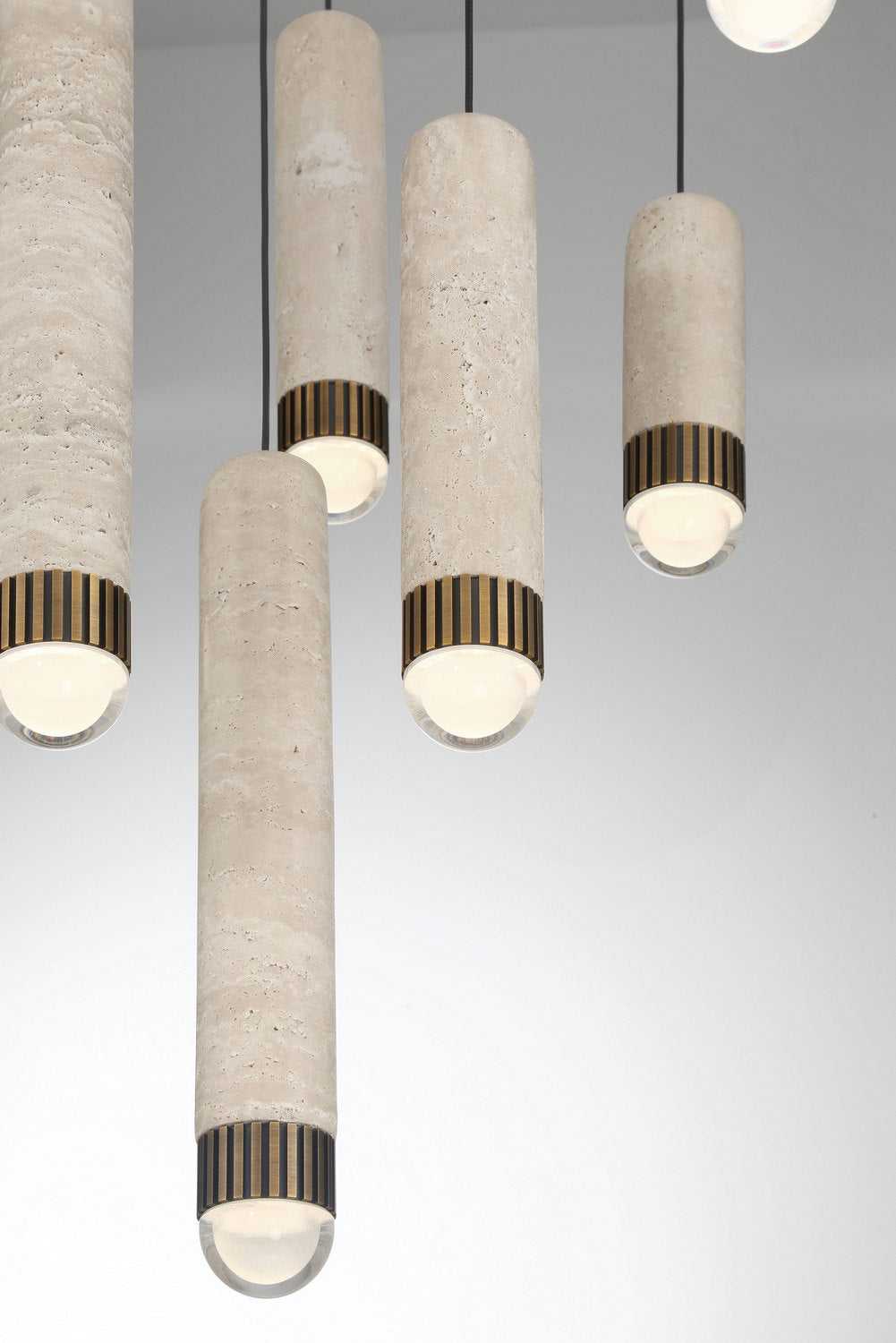 Cambre LED Chandelier in Antique Brass Eurofase Canada