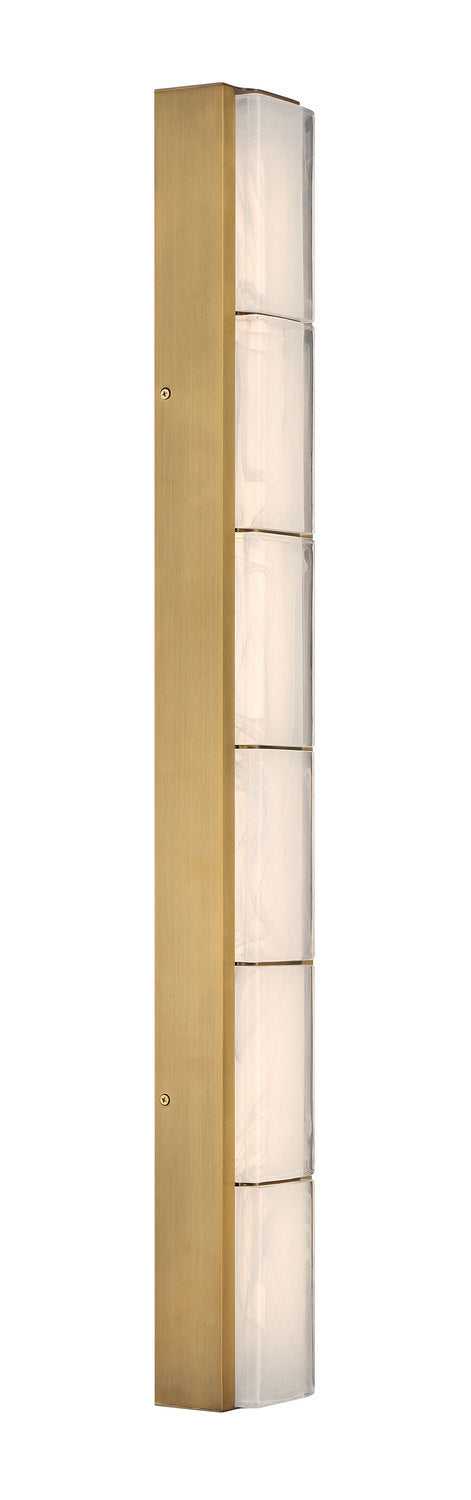 Gibraltar LED Vanity in Antique Brass Eurofase Canada