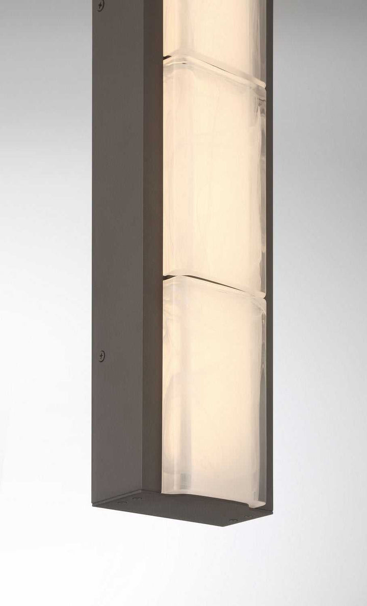 Gibraltar LED Wall Sconce in Sand Bronze Eurofase Canada