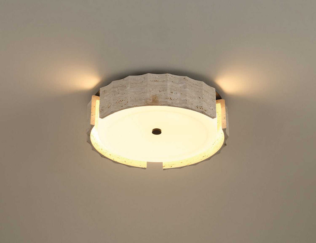 Roslington LED Flush Mount in Matte Black Eurofase Canada
