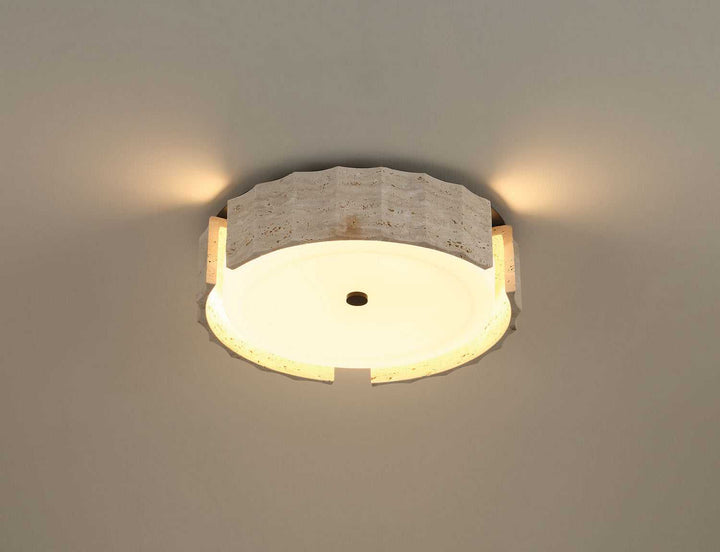 Roslington LED Flush Mount in Matte Black Eurofase Canada