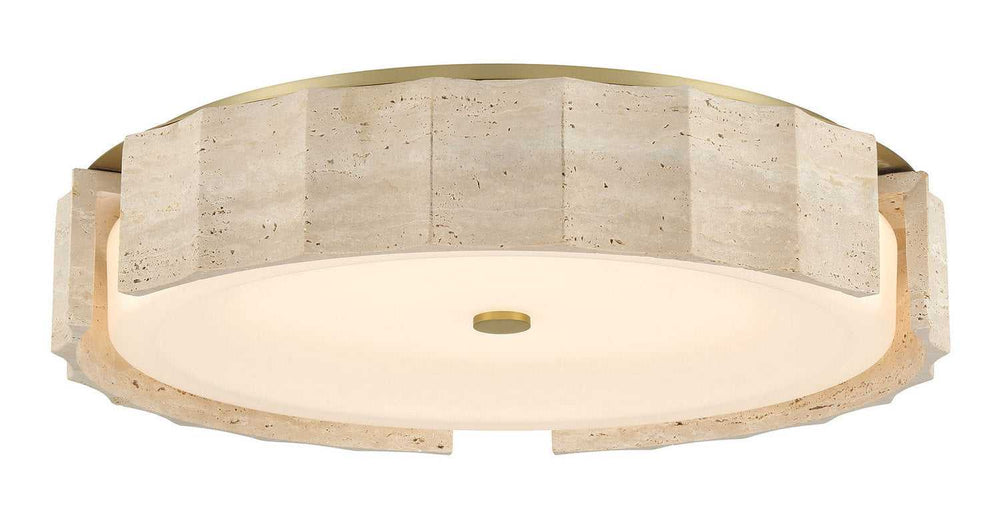 Roslington LED Flush Mount in Gold Eurofase Canada