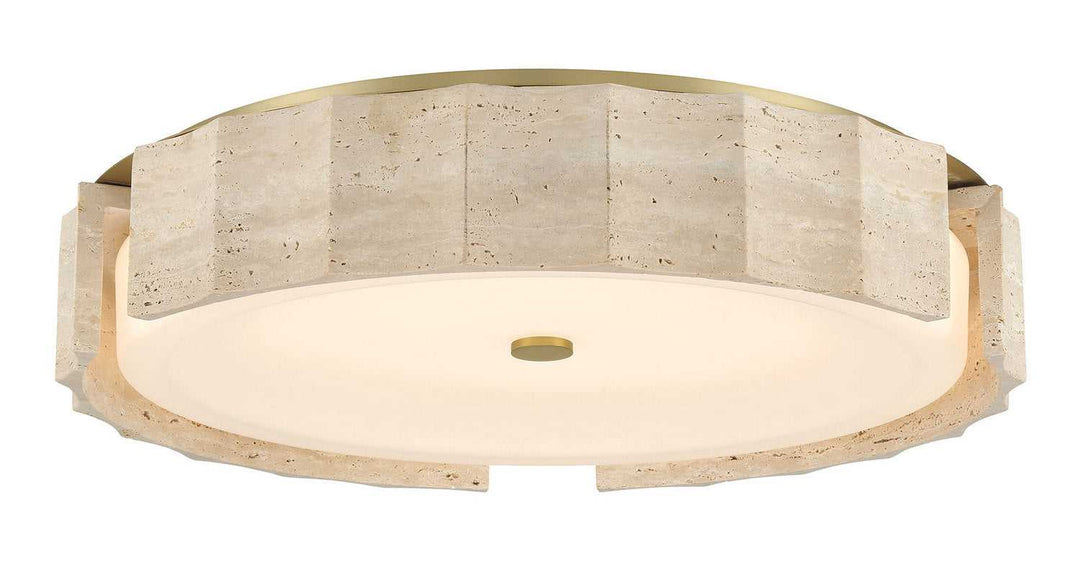 Roslington LED Flush Mount in Gold Eurofase Canada