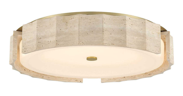 Roslington LED Flush Mount in Gold Eurofase Canada