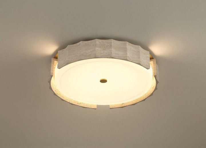 Roslington LED Flush Mount in Gold Eurofase Canada