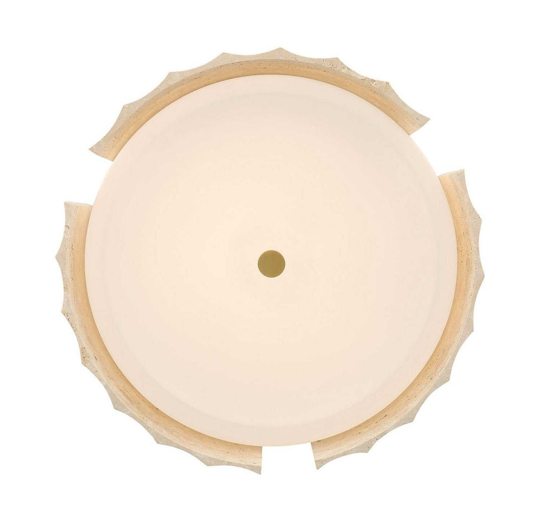Roslington LED Flush Mount in Gold Eurofase Canada