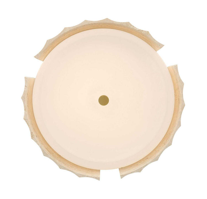 Roslington LED Flush Mount in Gold Eurofase Canada