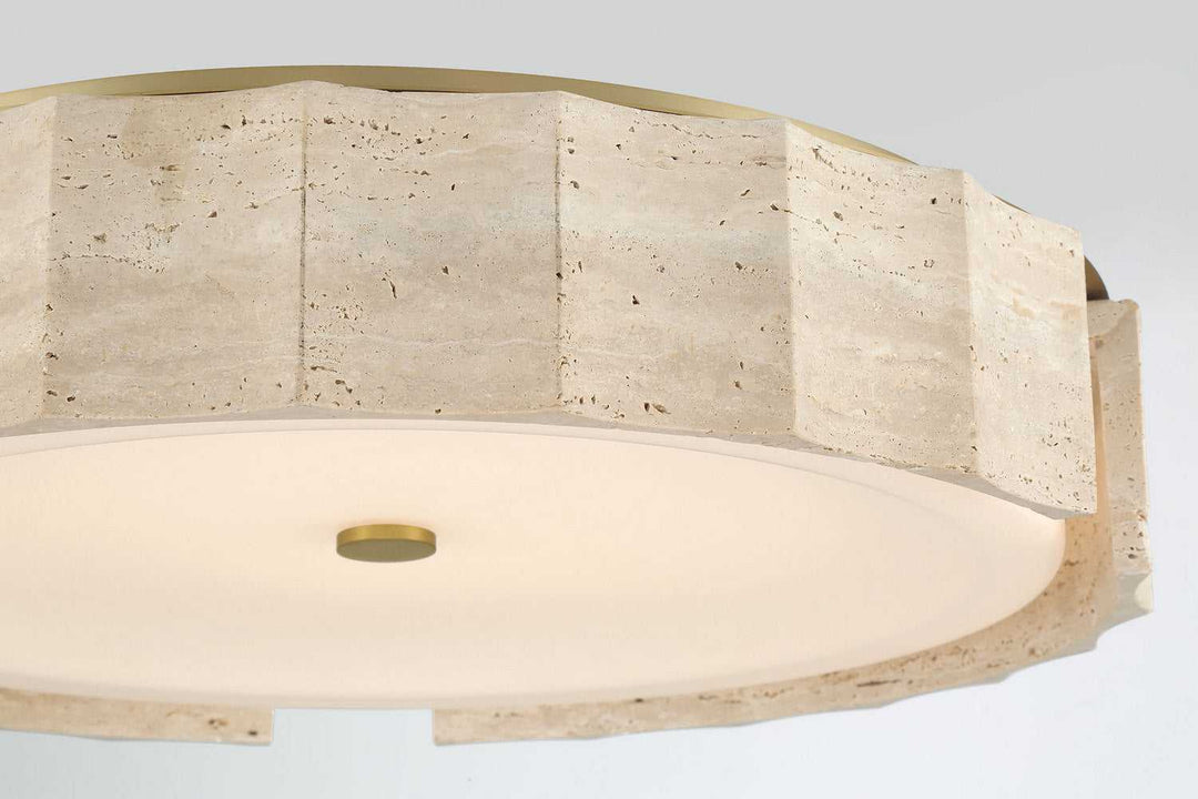 Roslington LED Flush Mount in Gold Eurofase Canada