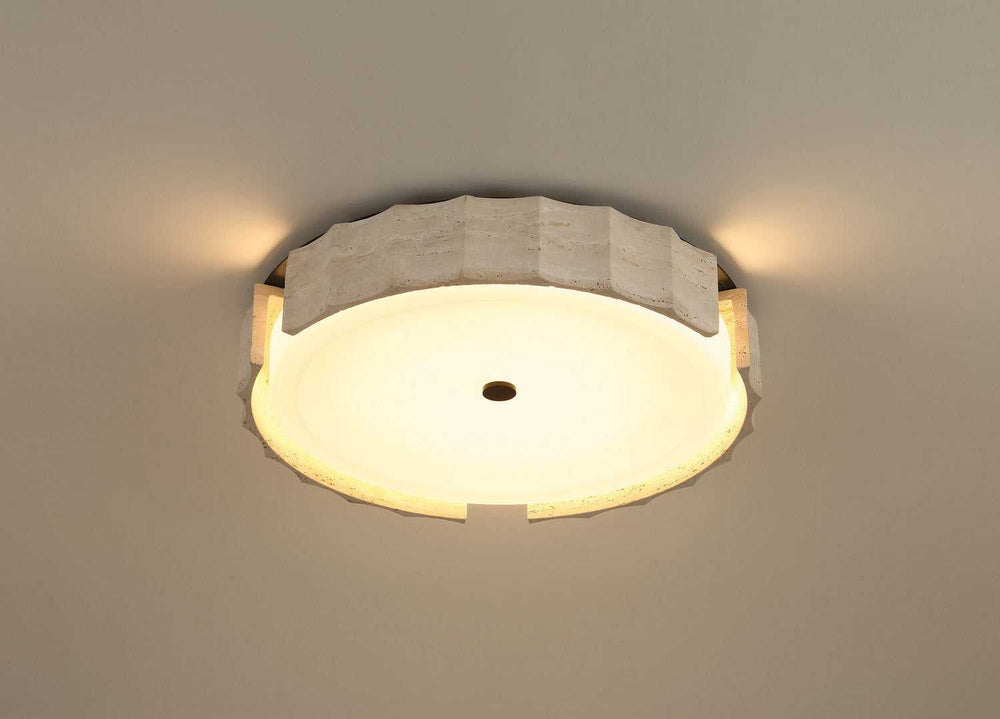 Roslington LED Flush Mount in Matte Black Eurofase Canada