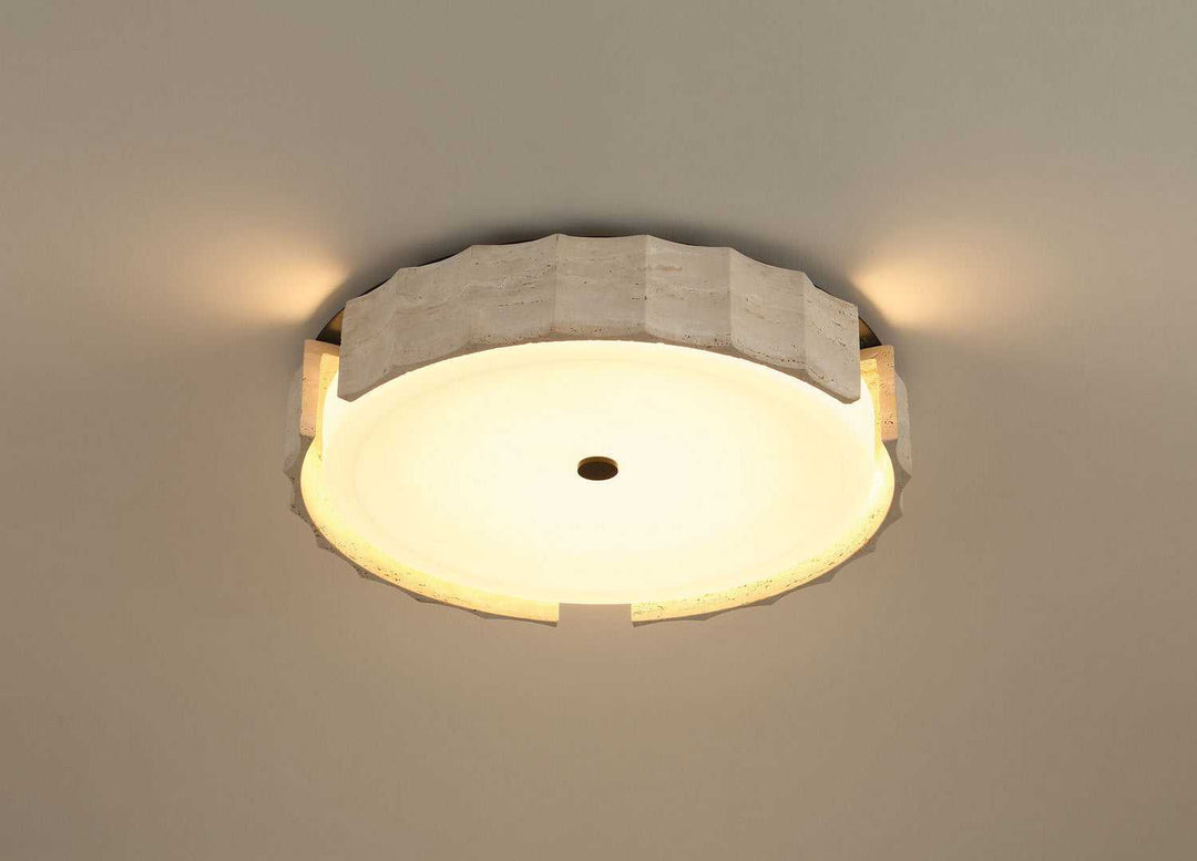 Roslington LED Flush Mount in Matte Black Eurofase Canada