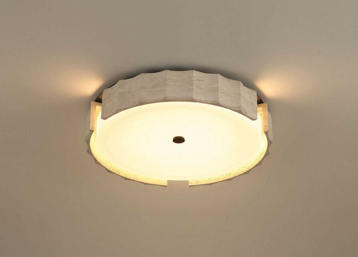 Roslington LED Flush Mount in Matte Black Eurofase Canada