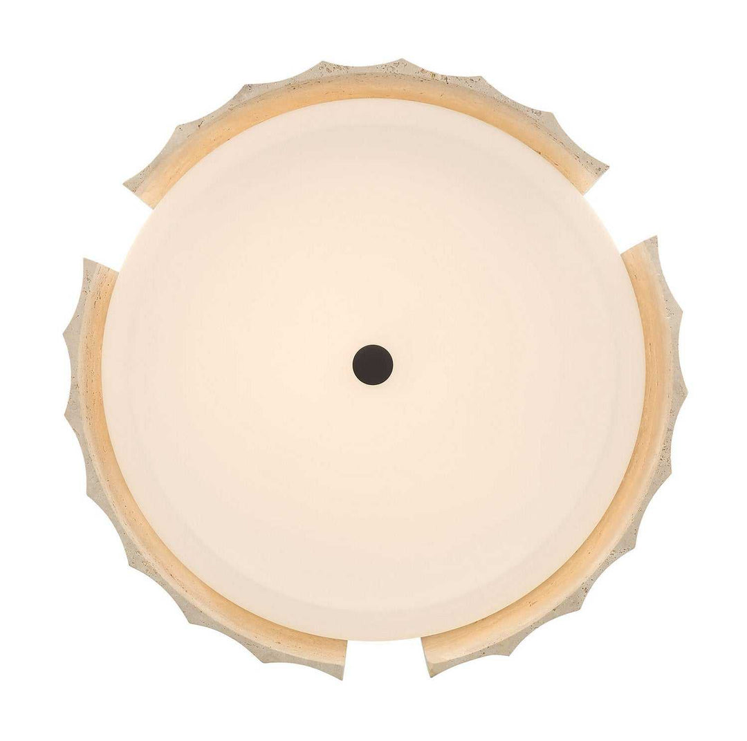 Roslington LED Flush Mount in Matte Black Eurofase Canada