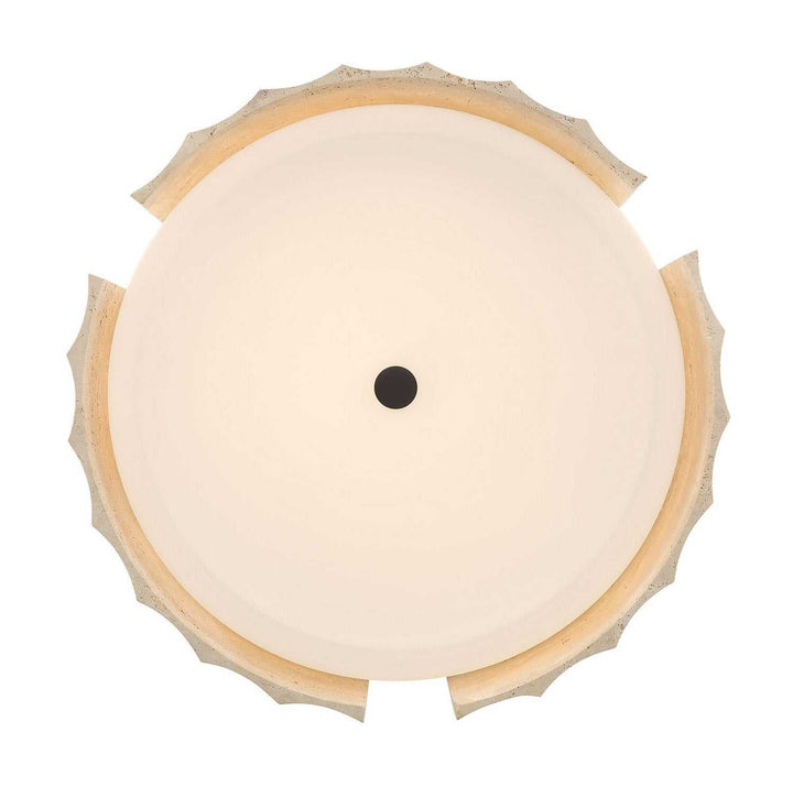 Roslington LED Flush Mount in Matte Black Eurofase Canada