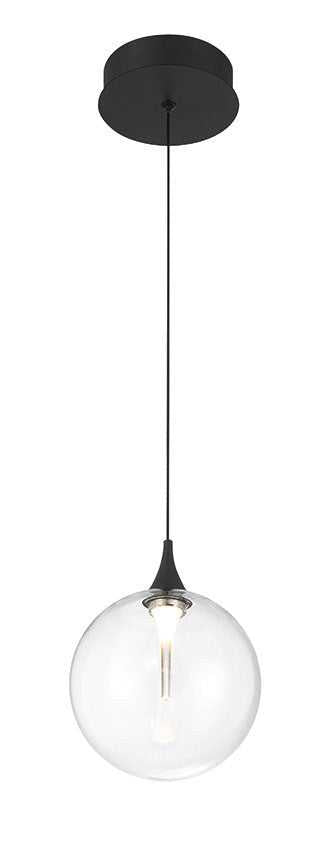 Iissa LED Pendant in Matte Black Eurofase Canada