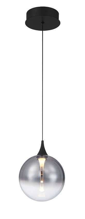 Iissa LED Pendant in Matte Black Eurofase Canada