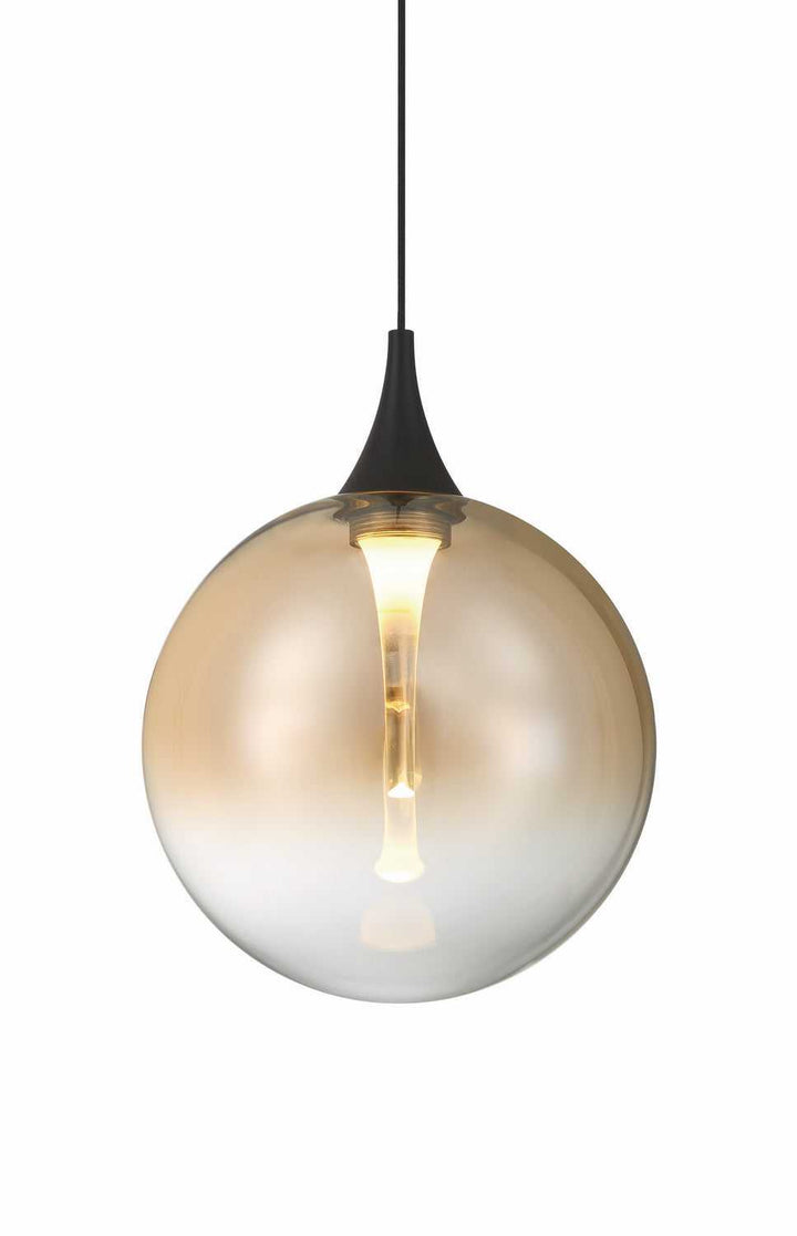 Iissa LED Pendant in Matte Black Eurofase Canada