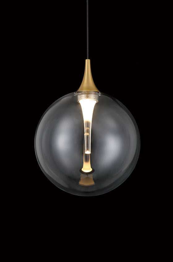Iissa LED Pendant in Gold Eurofase Canada