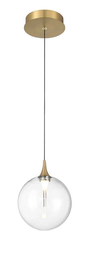 Iissa LED Pendant in Gold Eurofase Canada