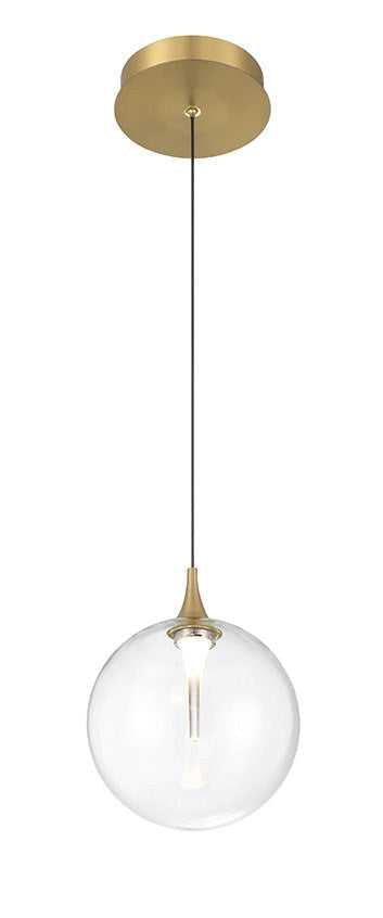 Iissa LED Pendant in Gold Eurofase Canada