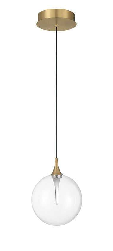 Iissa LED Pendant in Gold Eurofase Canada