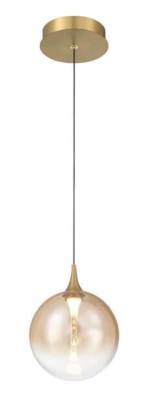 Iissa LED Pendant in Gold Eurofase Canada