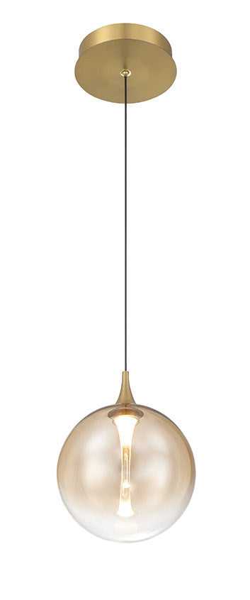 Iissa LED Pendant in Gold Eurofase Canada
