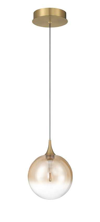 Iissa LED Pendant in Gold Eurofase Canada