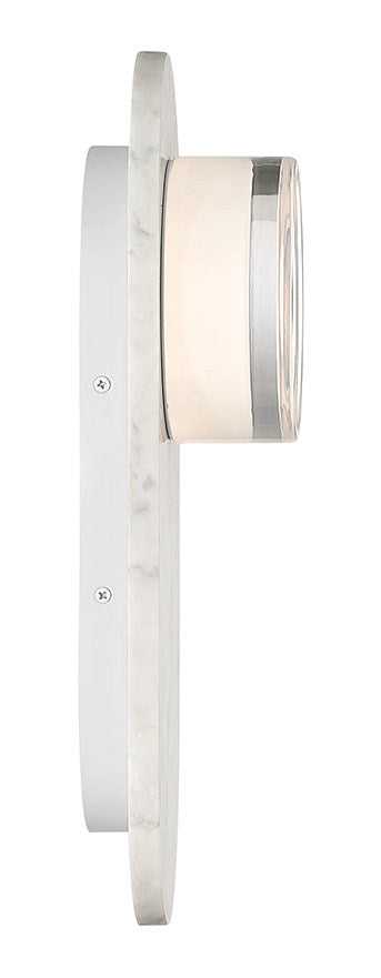 Sternn LED Wall Sconce in Marble White Eurofase Canada