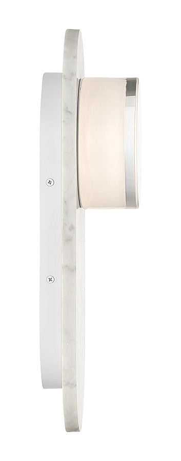 Sternn LED Wall Sconce in Marble White Eurofase Canada