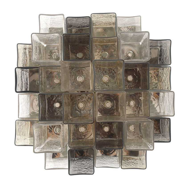 Altesa Ten Light Flush Mount in Chrome Eurofase Canada