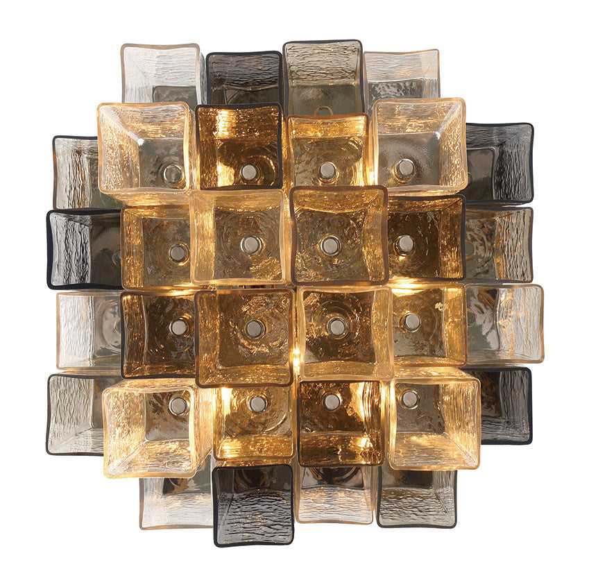 Altesa Ten Light Flush Mount in Chrome Eurofase Canada