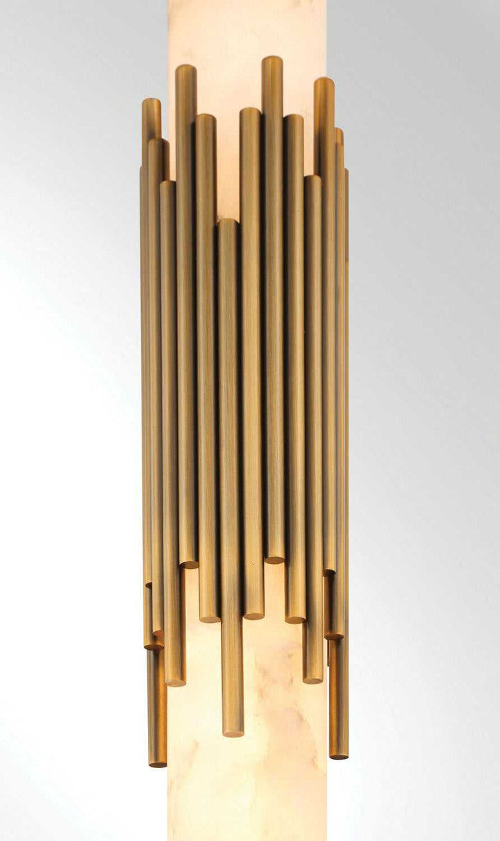 Venna LED Pendant in Antique Brass Eurofase Canada